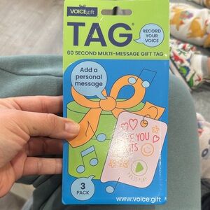 Multi-Message Gift Tag - Green